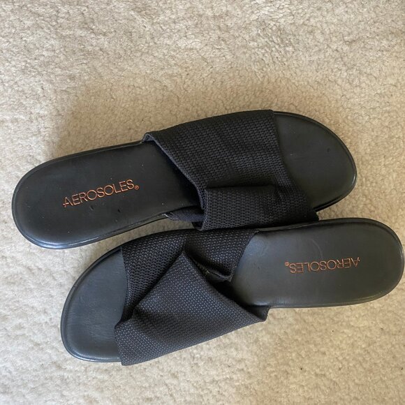 Aerosole slides wedgies size 9.5 - Picture 5 of 6